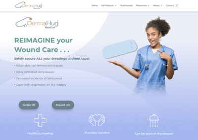 DermaHug website