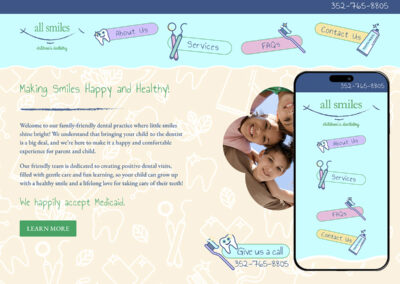All Smiles Children’s Dentistry Site
